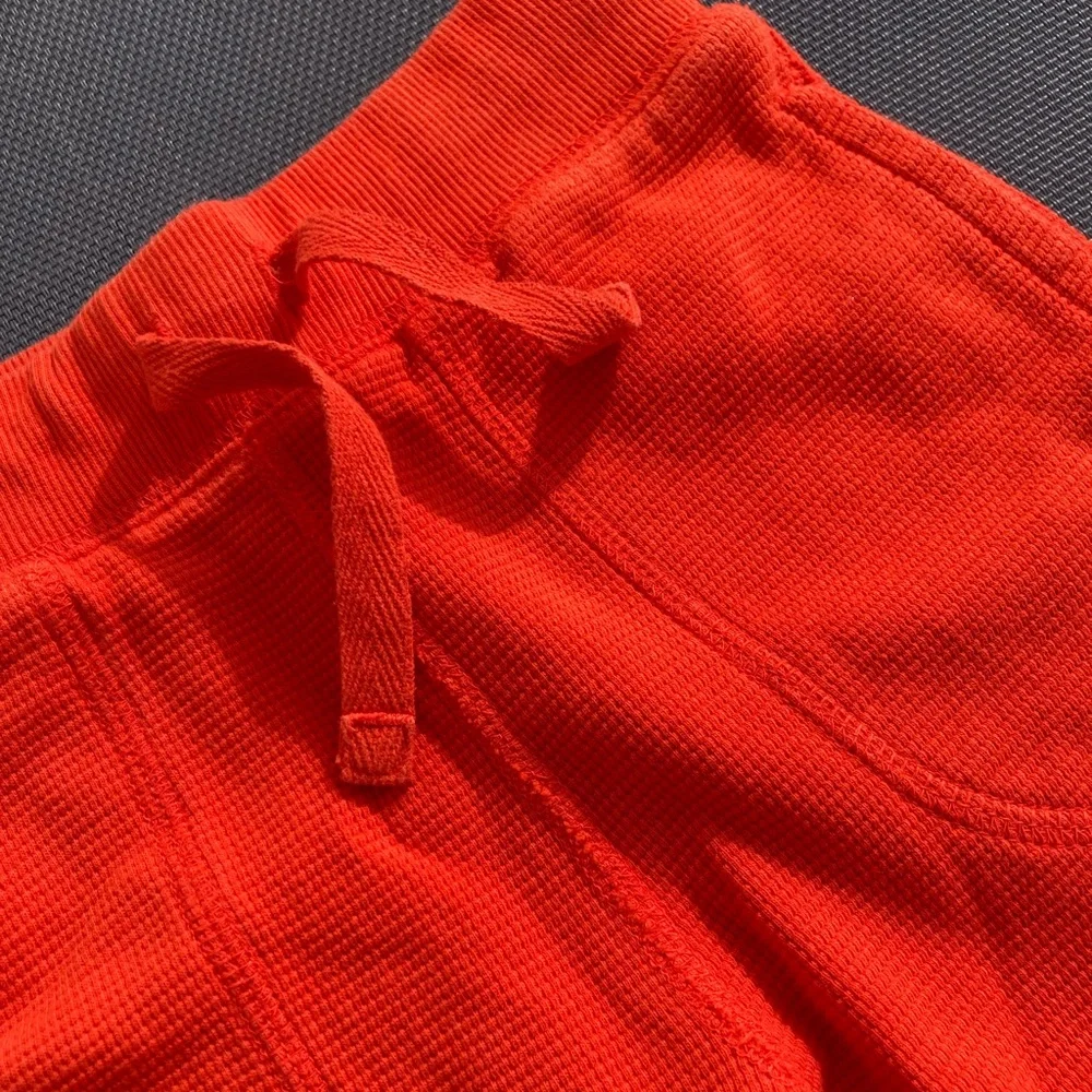 NEW ✨ HANNA ANDERSSON - 100% Cotton Waffle Knit Joggers - 4T
